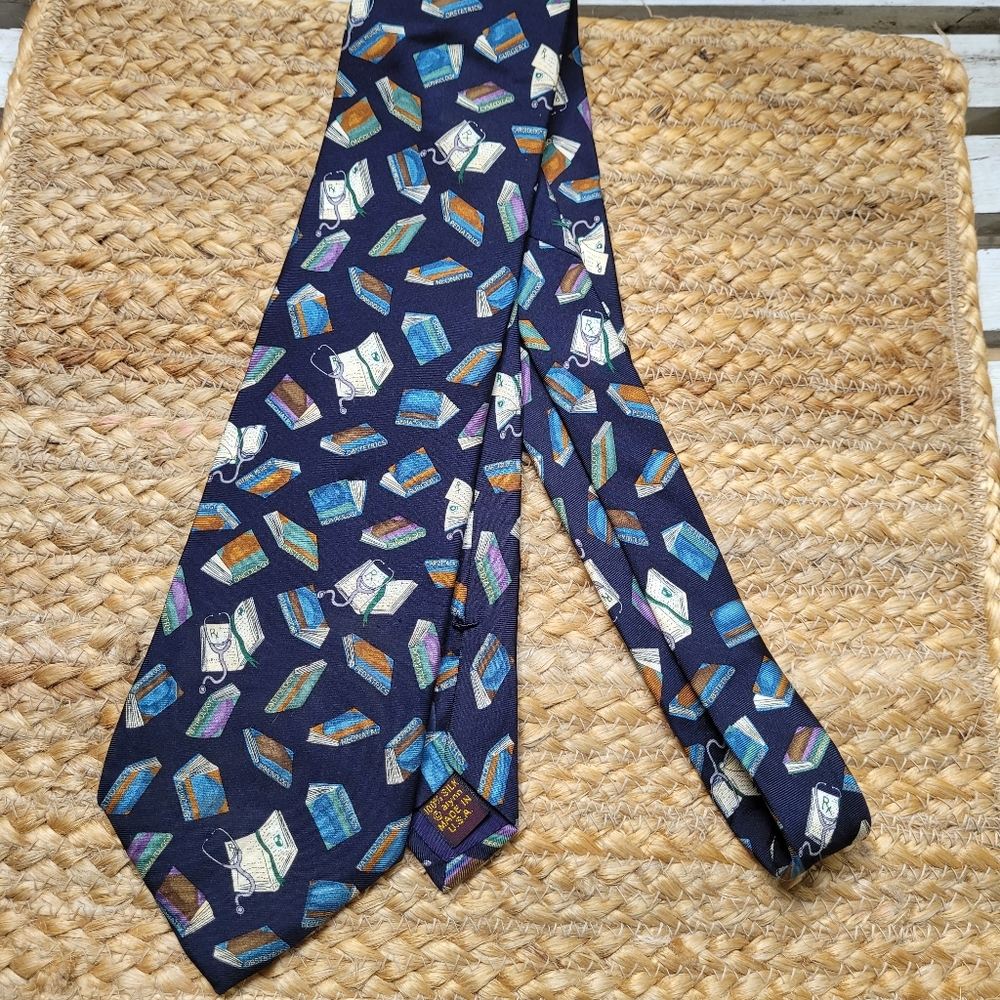 Medical Library Tie